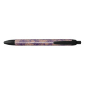 Ornament van druivendraf zwarte inkt pen (Achterkant)