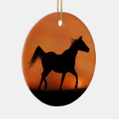 Ornament van een prachtig Arabisch paard (Rechts)