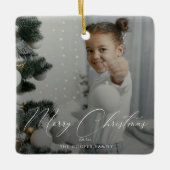 Ornament van familiefoto Keepomwille Ceramic (Voorkant)