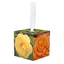 Ornament van Floral cube