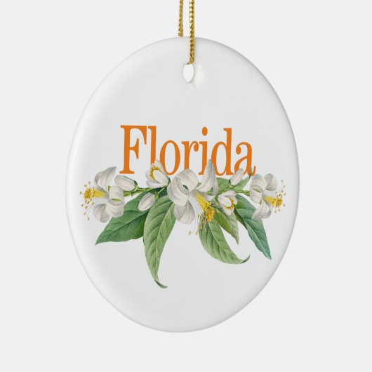 Ornament van Florida met Oranje bloesems (Rechts)