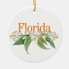  Ornament van Florida met Oranje bloesems