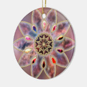 Ornament van gemarmerde sterrenstelsels (Links)