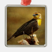 Ornament van getextureerd zongvogel (Voorkant)