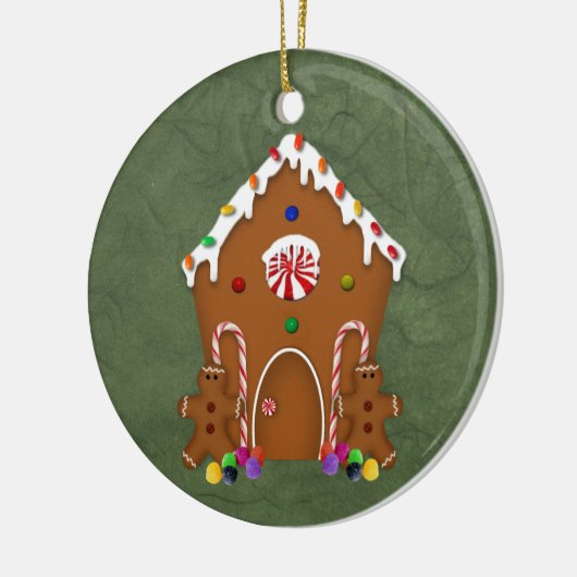 Ornament van Gingerbrood House (Links)