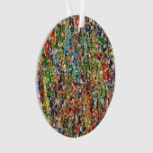 Ornament van gras (voorkant)