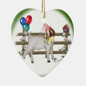 Ornament van Happy Birthday Goat (Boer) (Rechts)
