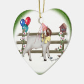 Ornament van Happy Birthday Goat (Boer) (Links)