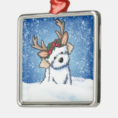 Ornament van Havanese rendiermetaal (Links)