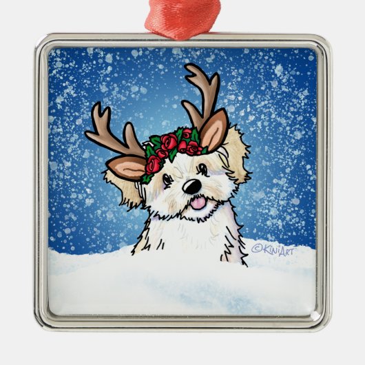 Ornament van Havanese rendiermetaal (Voorkant)