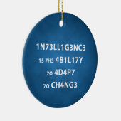 Ornament van het Cirkelbericht van Intelligence Qu (Rechts)