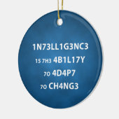 Ornament van het Cirkelbericht van Intelligence Qu (Links)