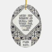 Ornament van het concertprogramma van Bilibin (Voorkant)