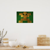 Ornament van het departement Tolima Poster (Keuken)