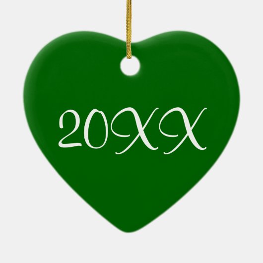 Ornament van het hart met Elves (Achterkant)