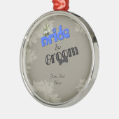 Ornament van het Huwelijk van de bruid en van de (Links)