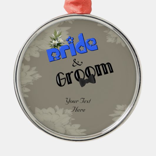 Ornament van het Huwelijk van de bruid en van de (Voorkant)