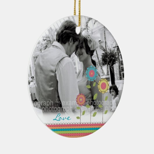 Ornament van het Huwelijk van de Foto van de (Rechts)