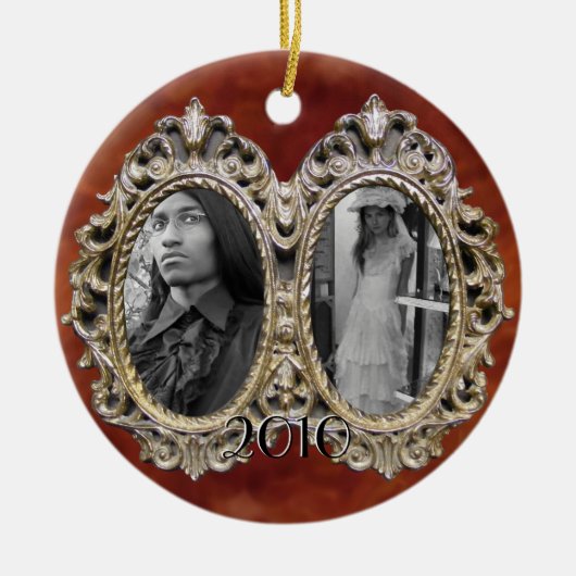 Ornament van het Lijst van de Foto van de douane (Voorkant)