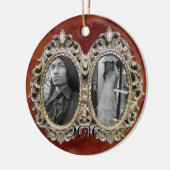 Ornament van het Lijst van de Foto van de douane (Links)