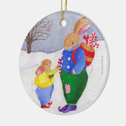 Ornament van het mandje (Links)