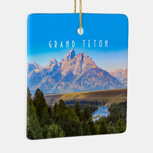 Ornament van het nationale park Grand Teton (Rechts)