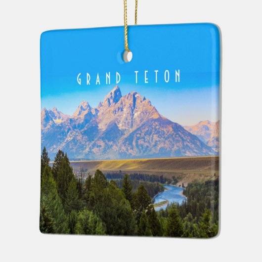 Ornament van het nationale park Grand Teton (Links)