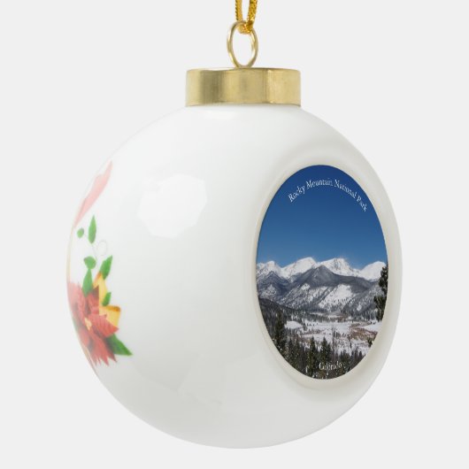 Ornament van het nationale park Rocky Mountain (Links)