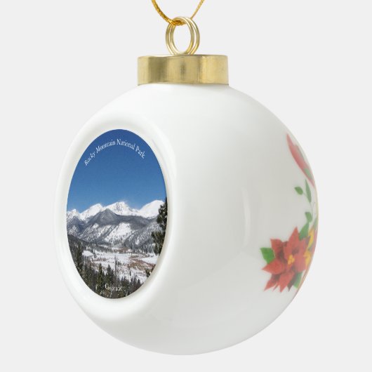 Ornament van het nationale park Rocky Mountain (Rechts)