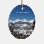 Ornament van het nationale park Rocky Mountain (Rechts)