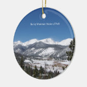 Ornament van het nationale park Rocky Mountain (Links)