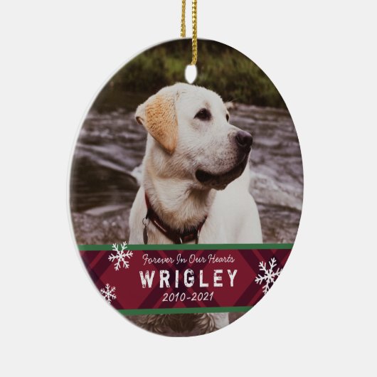 Ornament van het Pet Memorial (Rechts)