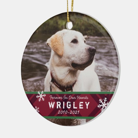 Ornament van het Pet Memorial (Links)