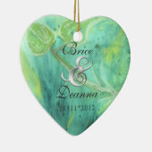 Ornament van het regenwoud Haze Silver Wedding Fav (Rechts)