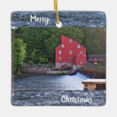 Ornament van het Rode Mill Museum (Voorkant)