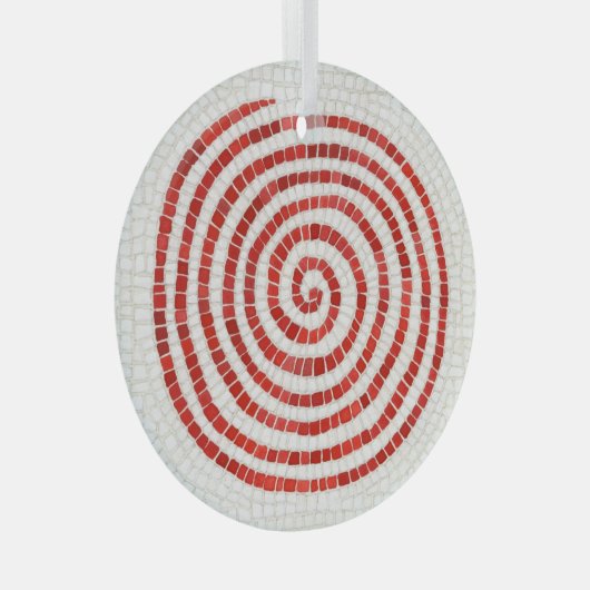 Ornament van het Rondvormige glazen  (Voorkant Rechts)