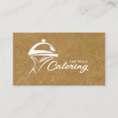 Ornament van het witte keukenblad visitekaartje (Voorkant)