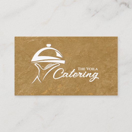 Ornament van het witte keukenblad visitekaartje (Voorkant)