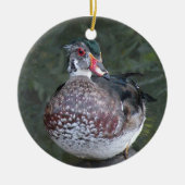 Ornament van hout Duck (Voorkant)