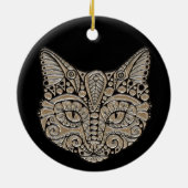 ornament van juwelen katten (Achterkant)