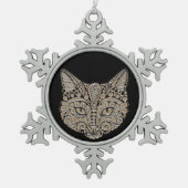 ornament van juwelen kattenpeper (Voorkant)