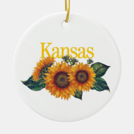  Ornament van Kansas met zonnebloem