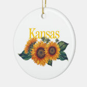  Ornament van Kansas met zonnebloem (Links)