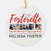 Ornament van keramiek, fosterette (Voorkant)