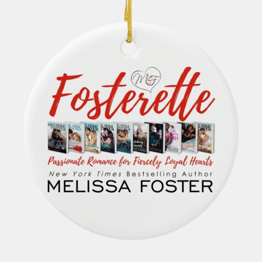 Ornament van keramiek, fosterette (Achterkant)