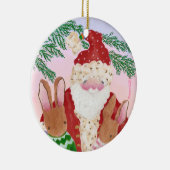 Ornament van Kerstmis en knollen (Rechts)