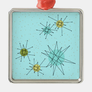 Ornament van Kerstmis Starbursts van het Ei van