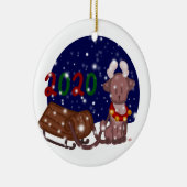 Ornament van kleine rendieren (Rechts)