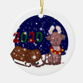 Ornament van kleine rendieren (Voorkant)