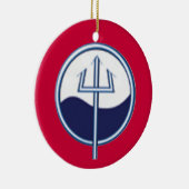 Ornament van kustwacht voor wetenschapstechniek (Rechts)